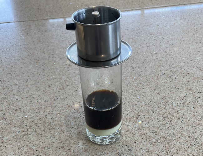 131) Vietnamese Coffee with Condensed Milk